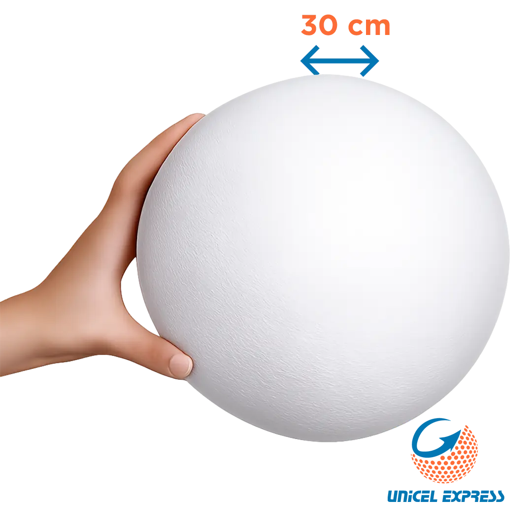 Clave 15 Esfera Unicel 30 cm Empaque 2 piezas - Image 2