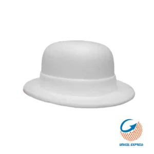 Clave 591 Sombrero de Unicel  Bombin 30x25 cm 10 piezas
