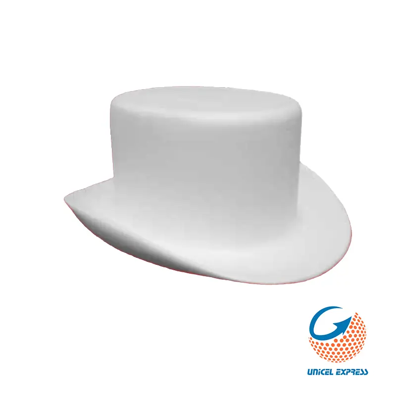 Clave 589 Sombrero de Unicel Copa 32.5x28 cm 5 piezas