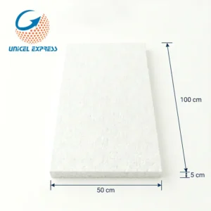 placa de unicel extra grueso 1