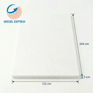 placa de unicel construccion